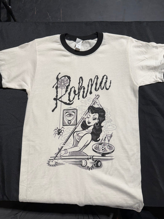"Pool Girl" Ringer Tee